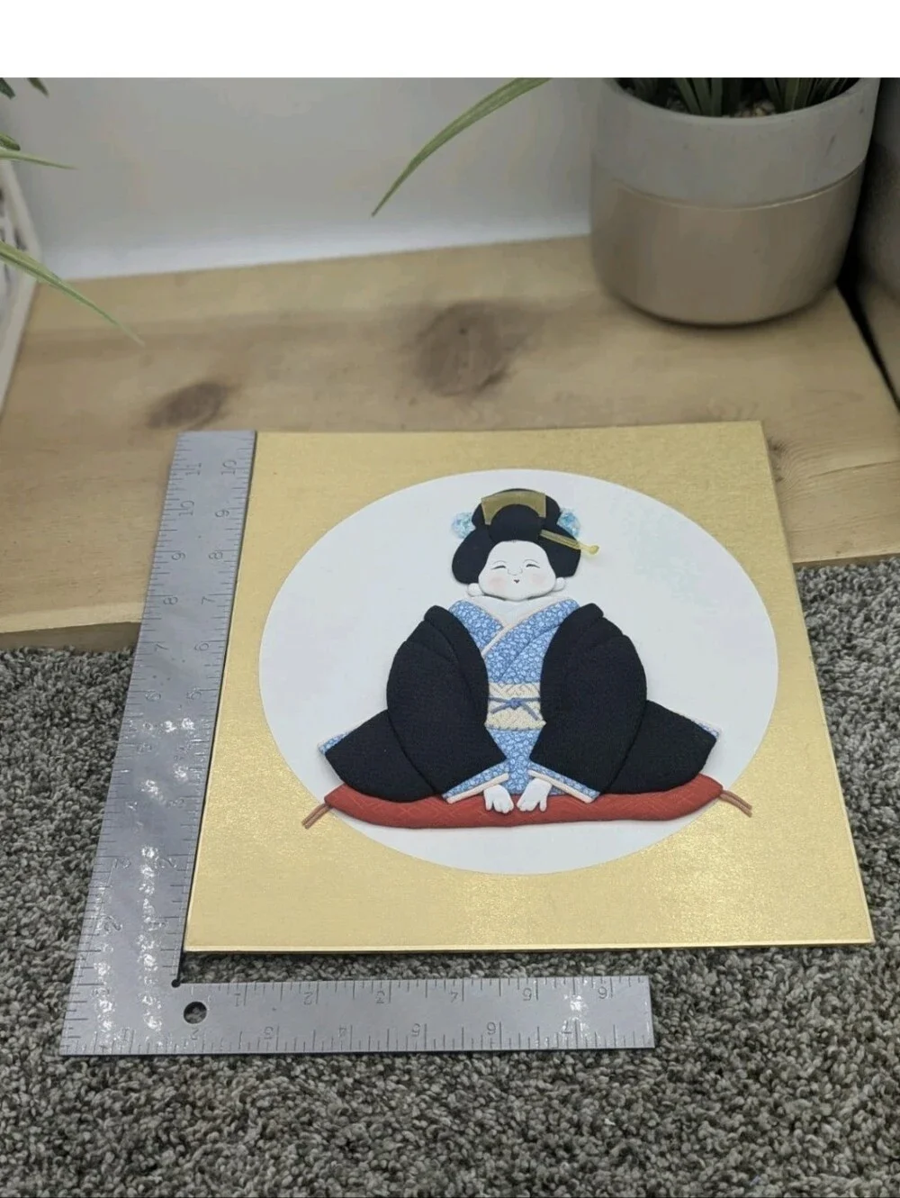 Japanesse Kurumie Stitched Oshie 3D press figure 9.5